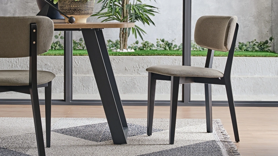 Solid Sabit Yemek Masası - 190 cm