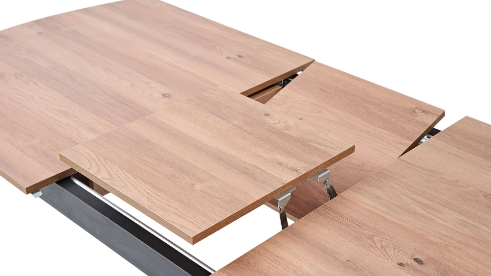 Solid Açılır Yemek Masası - 160 cm