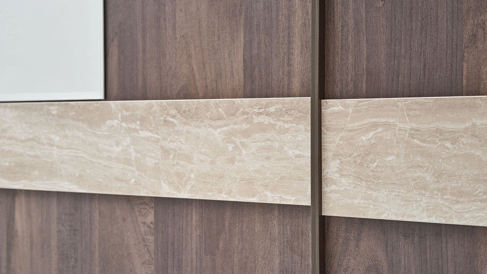 Piero 2 Sliding Door Wardrobe - 210 cm