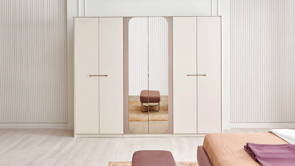 Milena 6-Door Wardrobe