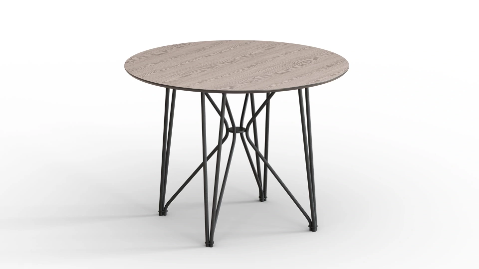 Bronte Kitchen Table - Grey-Oak