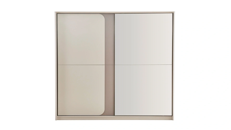 Milena 2 Door Sliding Wardrobe - 240 cm