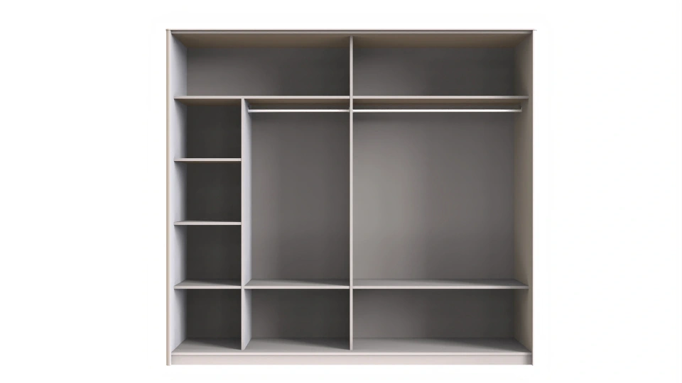 Milena 2 Door Sliding Wardrobe - 240 cm