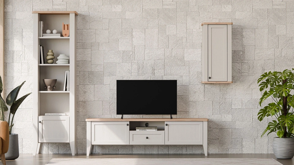 Calmera Narrow Bookshelf