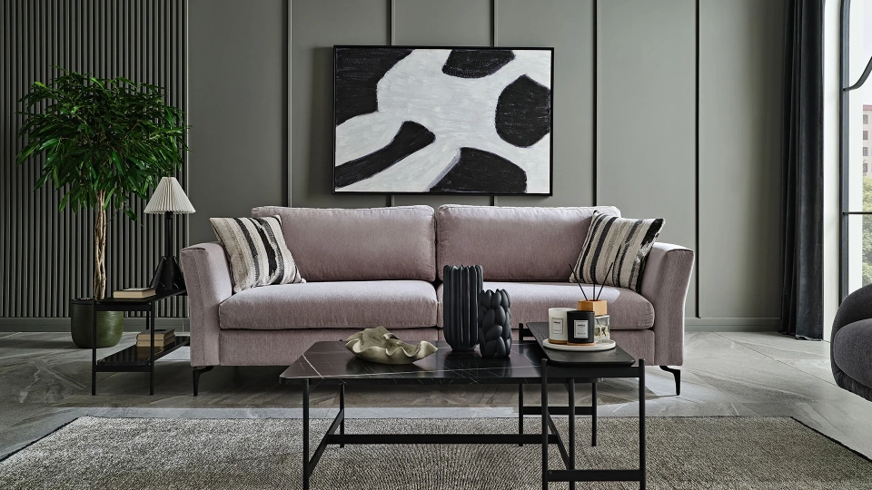 Duetto Three Seater Sofa - L Arm