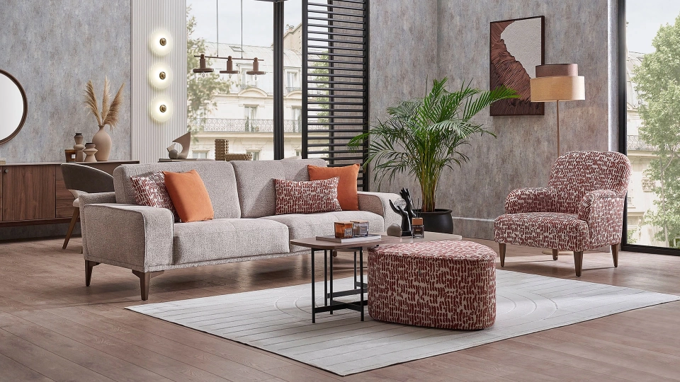 Costa Three-Seater Sofa