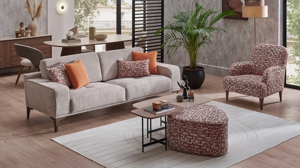 Costa Three-Seater Sofa