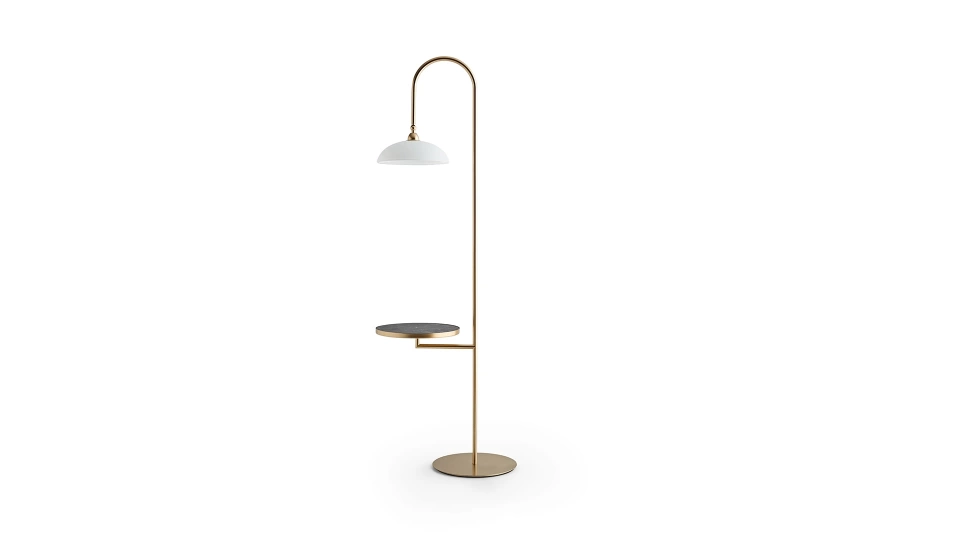 Doğtaş Home Oval Side Table Floor Lamp