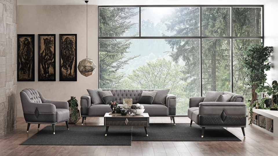 Diamond Loveseat