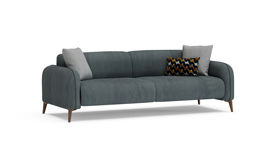 Lea Three-Seater Sofa