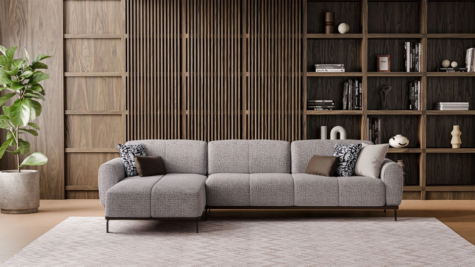 Massimo Double Corner Module - Right Arm