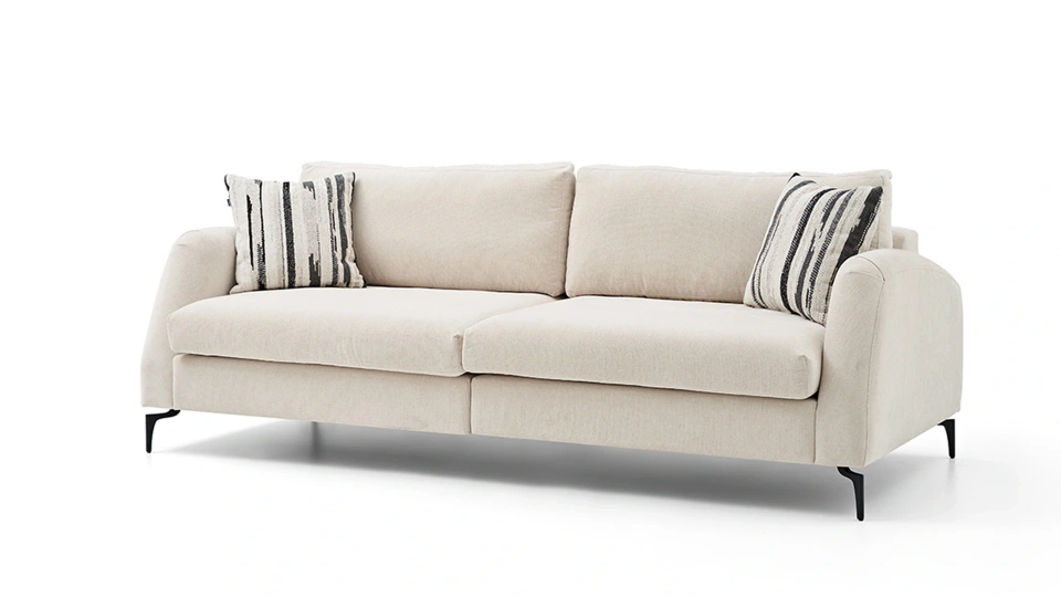 Duetto Three-Seater Sofa - S-Armed