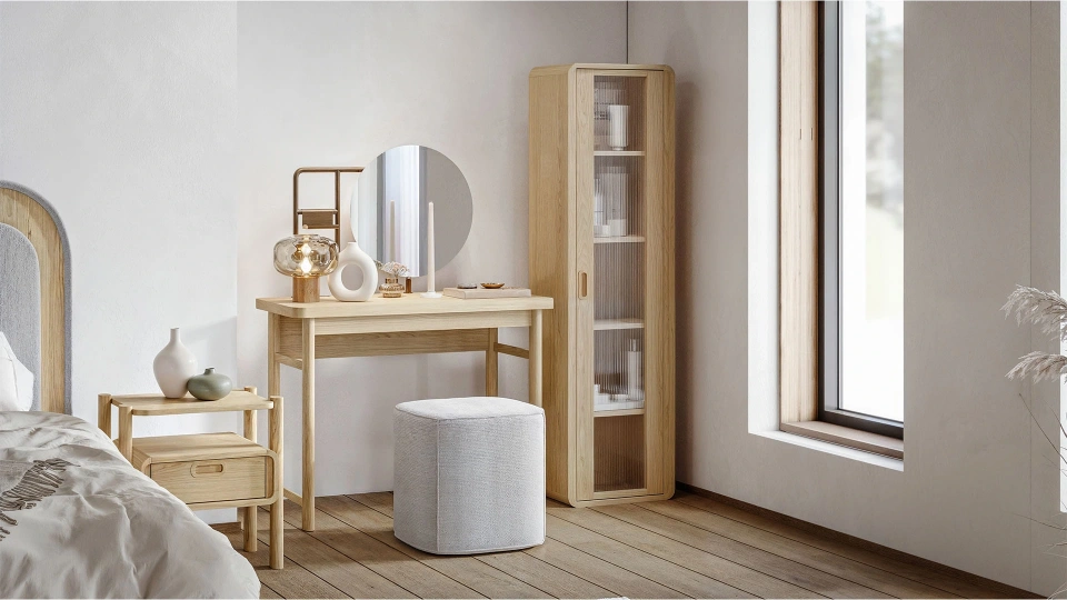 Noralis Makyaj Masası Dolap