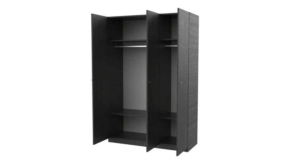 Lutie 3-Door Wardrobe