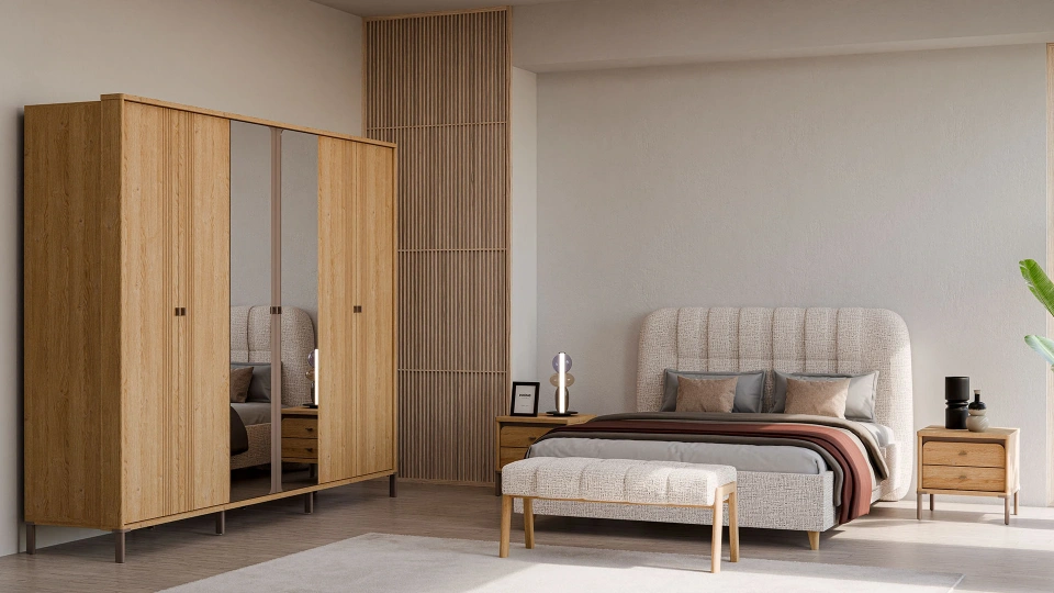 Kalia 6 Kapaklı Dolap