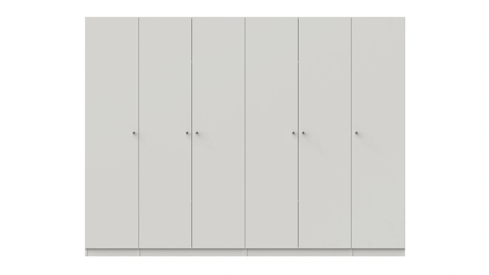 Lutie 6 Kapaklı Dolap