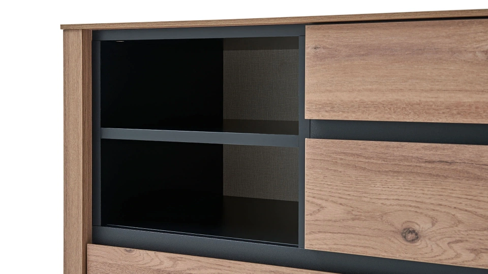 Solid Chest of Drawers - Wide