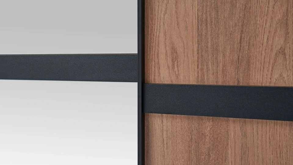 Solid 2 Kapaklı Sürgülü Dolap - 240 cm