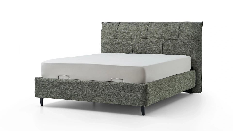 Solid Boxed Base Bed - 160 cm - Headless
