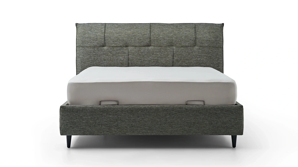 Solid Boxed Base Bed - 160 cm - Headless