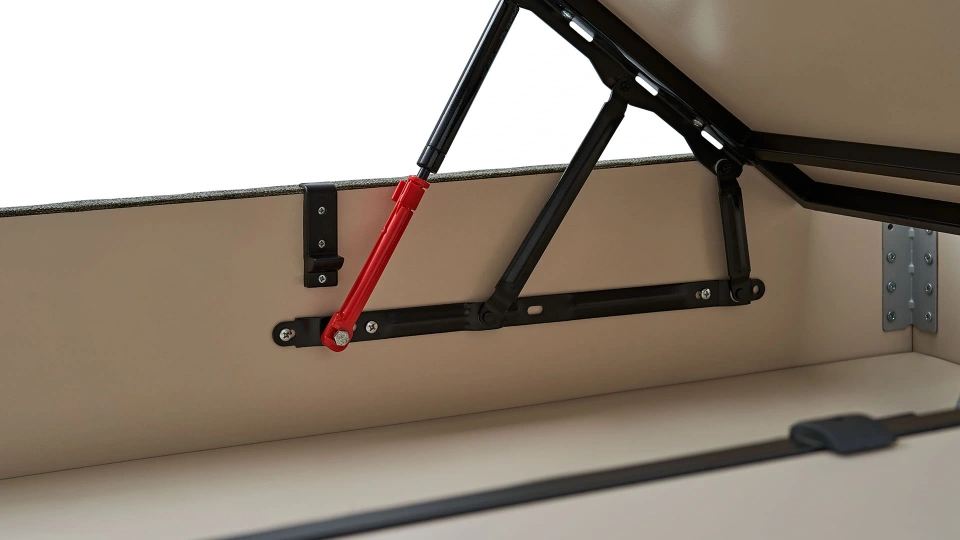 Solid Boxed Base Bed - 160 cm - Headless