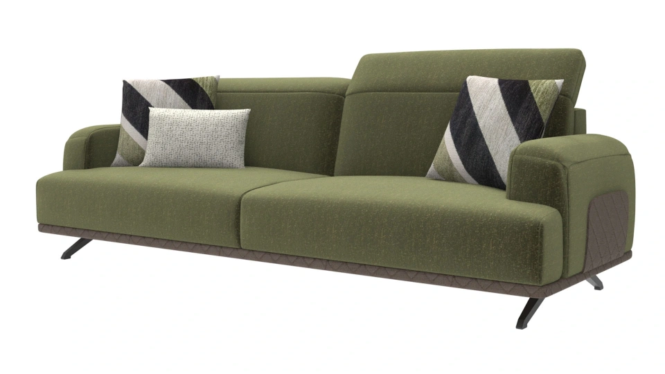 Modern Three-Seater Sofa