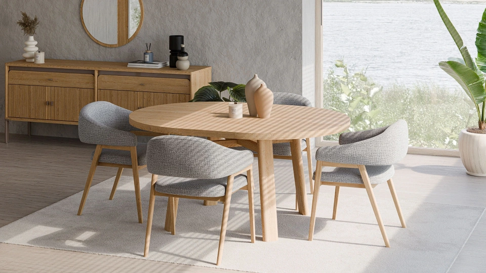 Kalia Extendable Dining Table - Round
