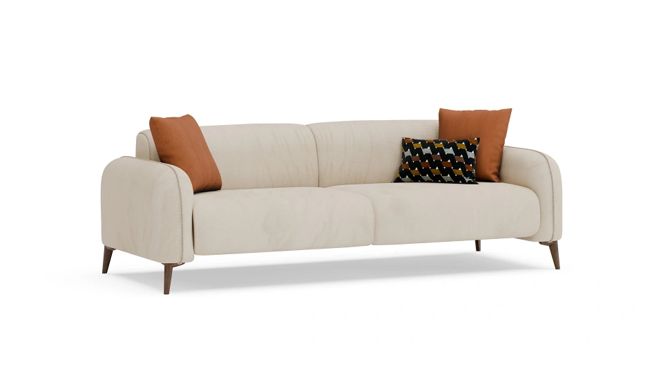 Lea Three-Seater Sofa