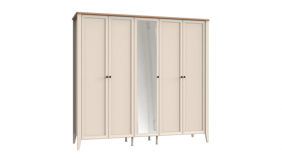 Calmera 5-Door Wardrobe