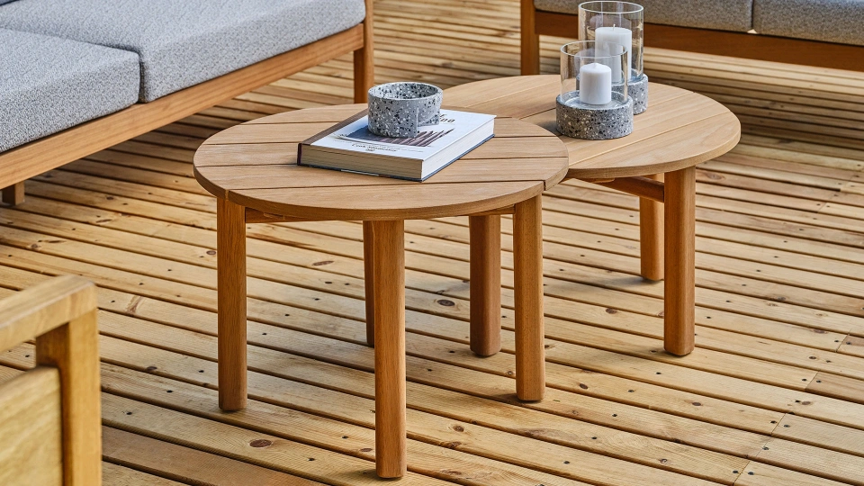 Doğtaş Garden Brenna Iroko Table - Small