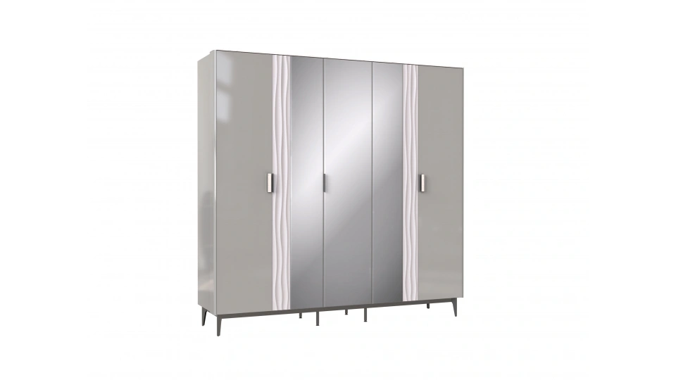 Nita 5-Door Wardrobe