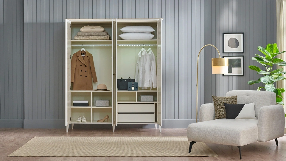 Toscana 4 Kapaklı Dolap