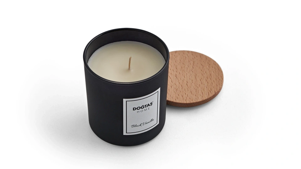 Black Vanilla Candle