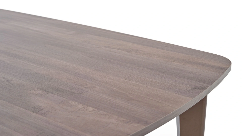 Piero Fixed Dining Table - 180 cm - Dark Brown