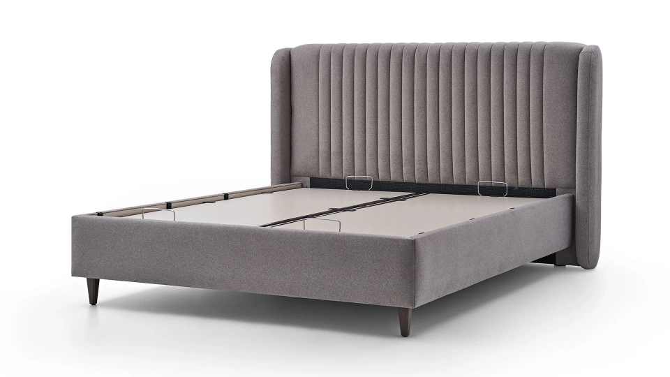Bend Sandıklı Platform Bed - 160 cm - Headless