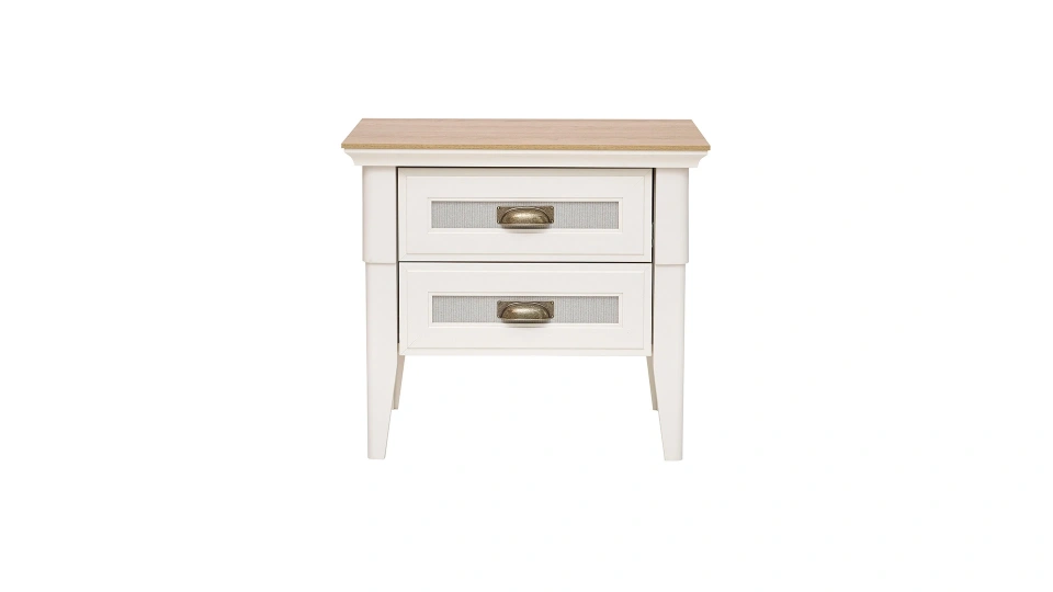 Tuscany Bedside Table - 2 Drawers