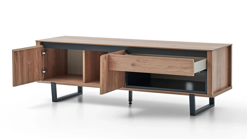 Solid TV Unit Lower Module - 160 cm