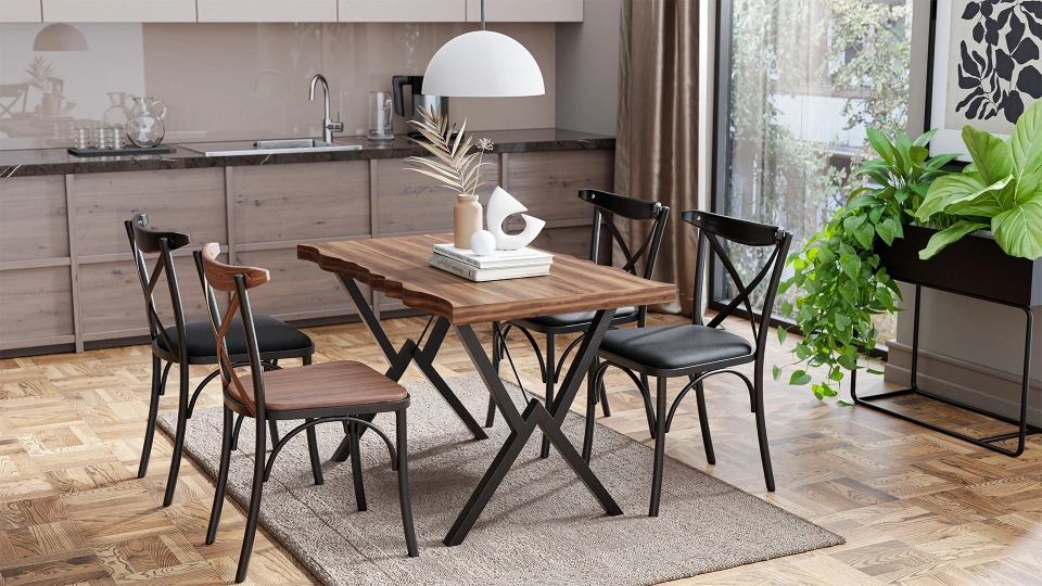 Denny Kitchen Table - Oak