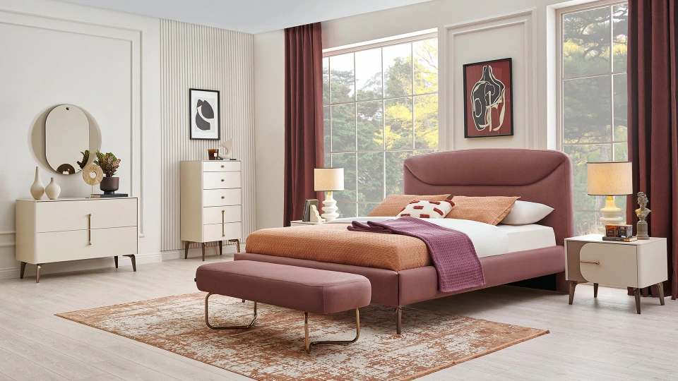 Milena Console - Dresser Mirror