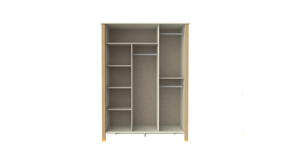 Tiny 3 Door Wardrobe