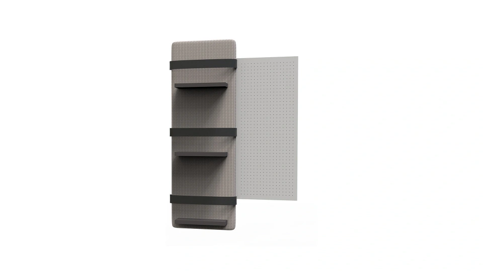 Theo Desk Top Module - Magazine Rack
