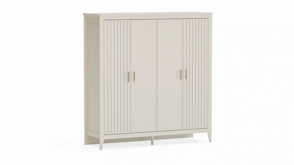Charm 4-Door Wardrobe