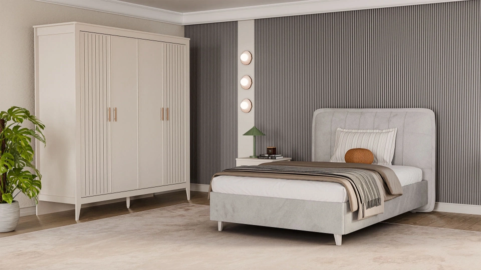 Charm 4-Door Wardrobe