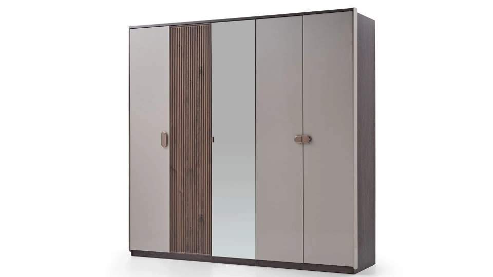 Bend 5 Door Wardrobe