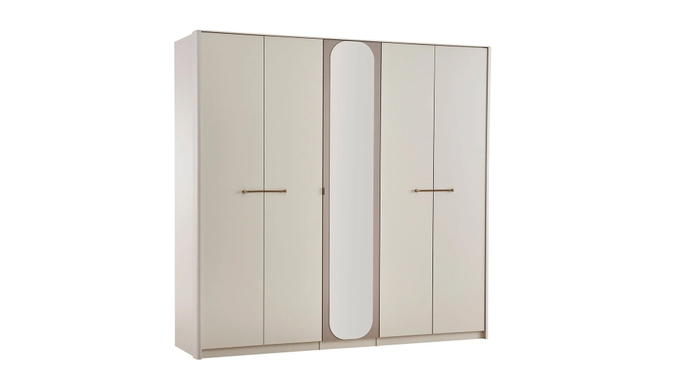Milena 5-Door Wardrobe