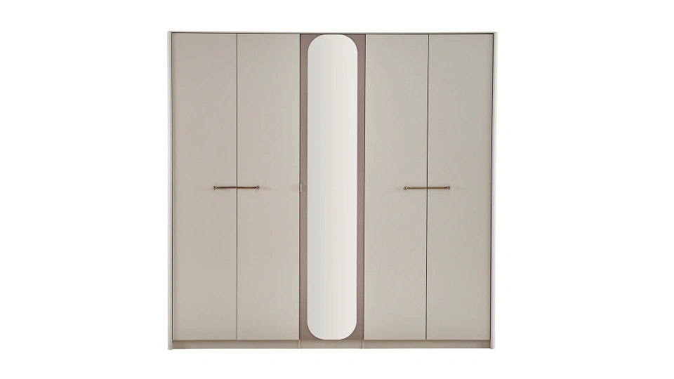 Milena 5-Door Wardrobe
