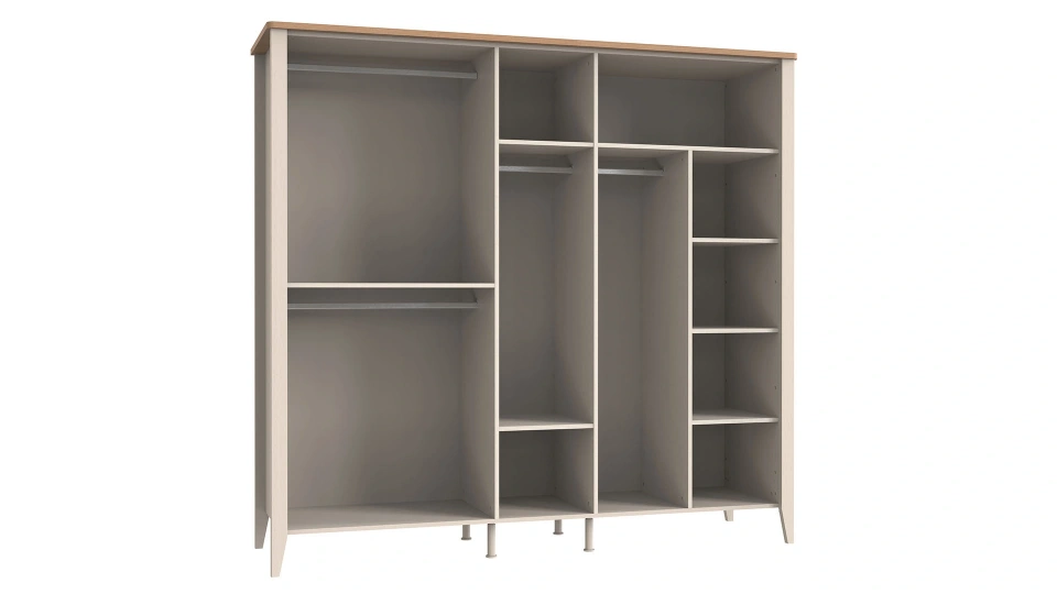 Calmera 5-Door Wardrobe