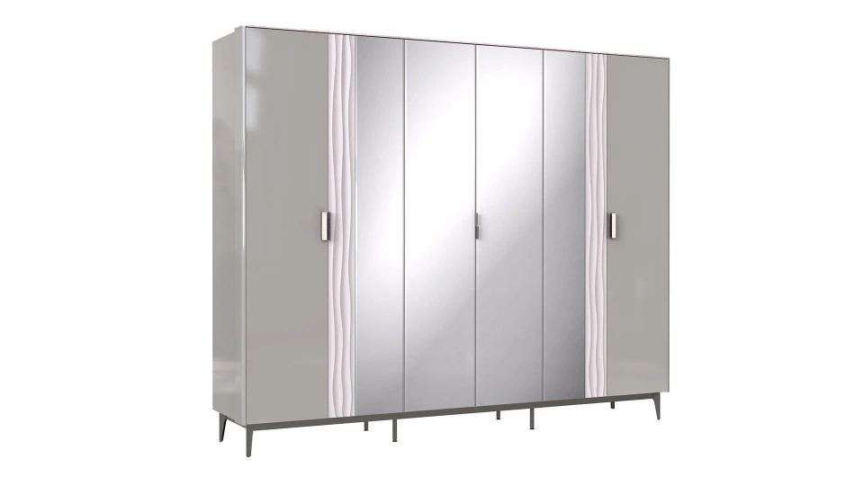 Nita 6-Door Wardrobe