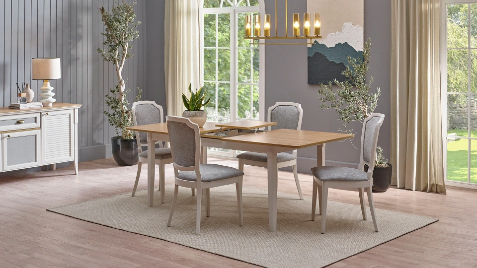 Toscana Extendable Dining Table - 160 cm