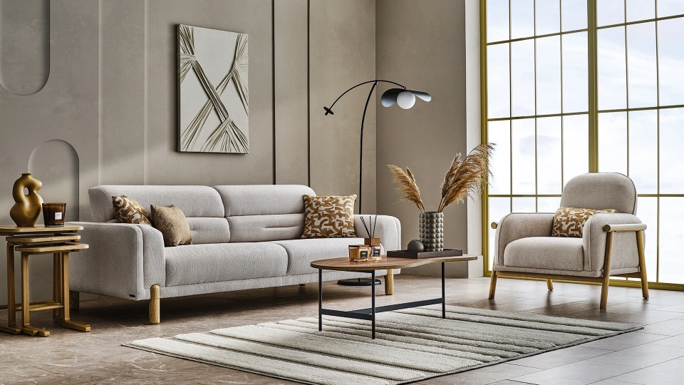 Legna Triple Sofa Bed